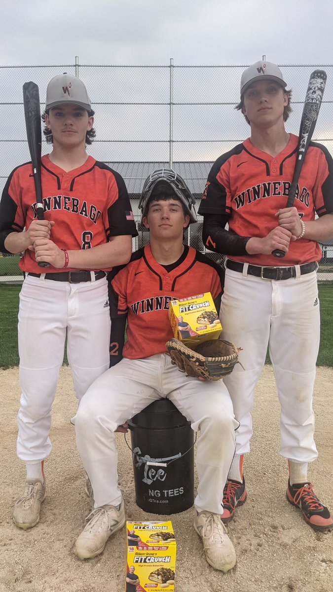 Brian Weavel (@brianweavel) on Twitter photo How about that Chef <a href="/RobertIrvine/">Robert Irvine</a> !!! Winnebago #baseball headed into the playoffs, fueled by <a href="/FitCrunchBars/">FITCRUNCH®</a> !! That's my son <a href="/AWeavel/">Alec Weavel</a> , <a href="/LOGANWATSON09/">Logan Watson</a> and <a href="/JaxLindquist/">Jackson “Jax” Lindquist</a> . LET'S GO!!! How about that Chef <a href="/RobertIrvine/">Robert Irvine</a> !!! Winnebago #baseball headed into the playoffs, fueled by <a href="/FitCrunchBars/">FITCRUNCH®</a> !! That's my son <a href="/AWeavel/">Alec Weavel</a> , <a href="/LOGANWATSON09/">Logan Watson</a> and <a href="/JaxLindquist/">Jackson “Jax” Lindquist</a> . LET'S GO!!!