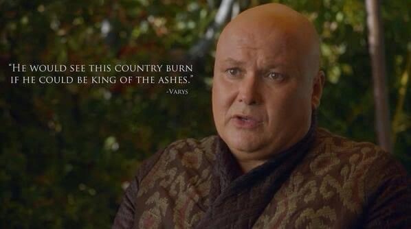 onesunnykai's tweet photo. “He would see this country burn if he could be king of the ashes” https://t.co/YuEbCjJf4C
