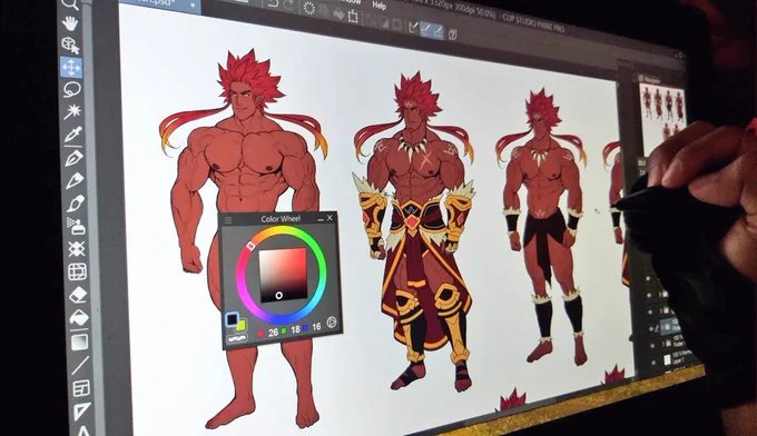 Doing some character stuff ✍🏽 