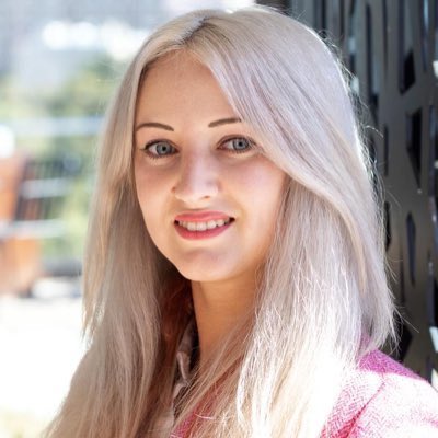 UkraineArtCo's tweet photo. Meet Yuliia Deriuhina (@Yuliia_Web3). She’s insanely passionate about #Web3. By day, she’s the Chief of Staff for @FilFoundation and somehow finds the time to spearhead Operations &amp; Partnership efforts for The Collective! #UkraineArtCo #StandWithUkraine #NFT #Art #OpenSea https://t.co/0p4FH6GD3T