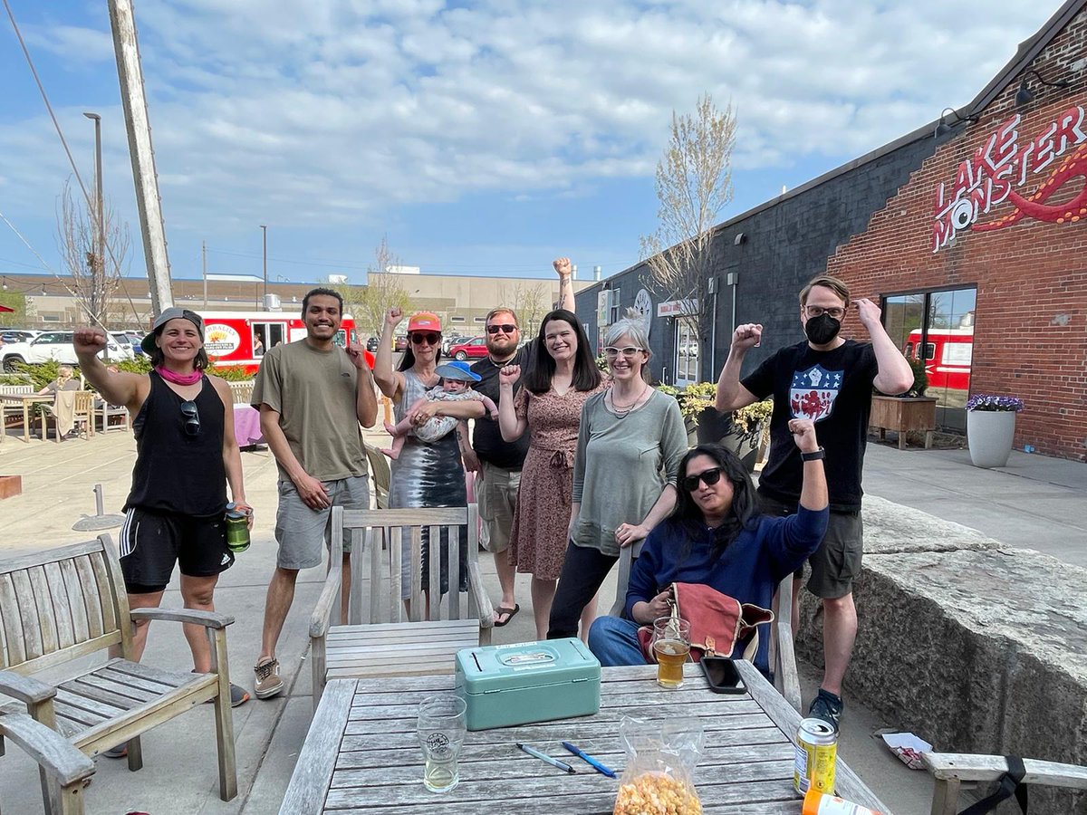 UnionBeacon's tweet photo. Today, our members voted unanimously to approve our first ever union contract at Beacon. We are so grateful to everyone who made this day possible. By using our collective power and voice we have accomplished so much. https://t.co/ZfPCqTxGq8