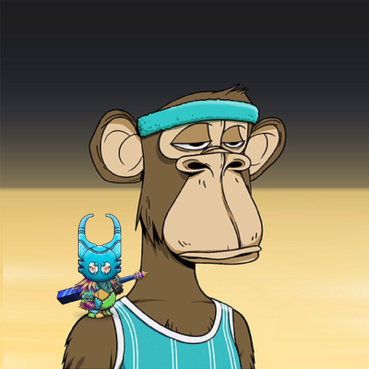 HonoraryApe's tweet photo. Honorary 15 has his Koda ready to battle. See you on the Otherside https://t.co/BoaiwtlmJI