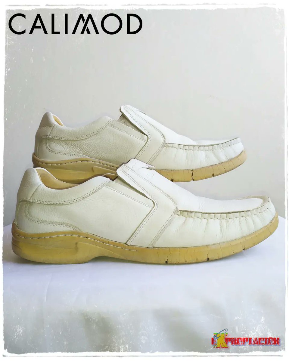 ReinvencionRopa's tweet photo. 🤍 Mocasines blancos #Calimod 100% cuero genuino. Disponibles en talla 40.
•
📦 Envíos a todo el Perú 🇵🇪 https://t.co/hFGcz04hbk