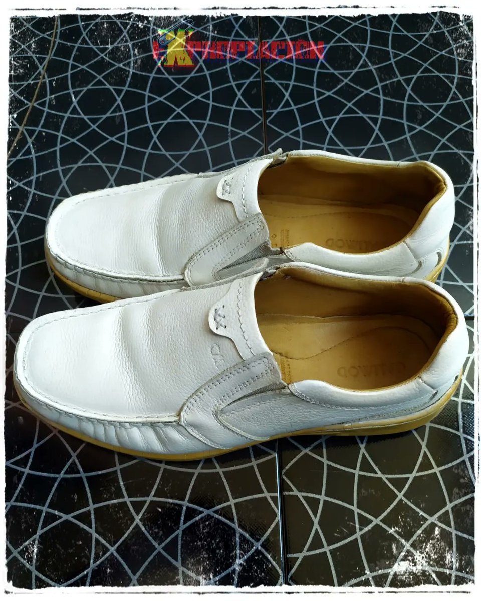 ReinvencionRopa's tweet photo. 🤍 Mocasines blancos #Calimod 100% cuero genuino. Disponibles en talla 40.
•
📦 Envíos a todo el Perú 🇵🇪 https://t.co/hFGcz04hbk