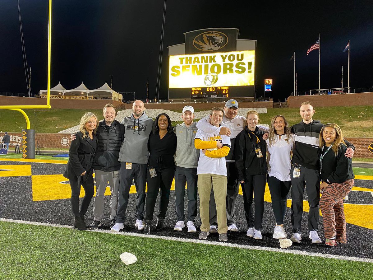Working for Mizzou football has been nothing short of amazing. I was so fortunate to of worked with so many special people that I will share bonds with for the rest of my life. As I start my next chapter in life, I can’t help but use all the lessons I gained from working here.