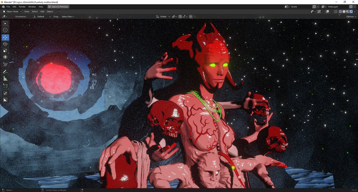 xtillgood's tweet photo. “Unholy Mother of Creations”
on 'ENTITY' collection w/ @c0smicbliss 
drop at MAY 11, 8pm EST on @formfunction https://t.co/Dn8mH8LTdn