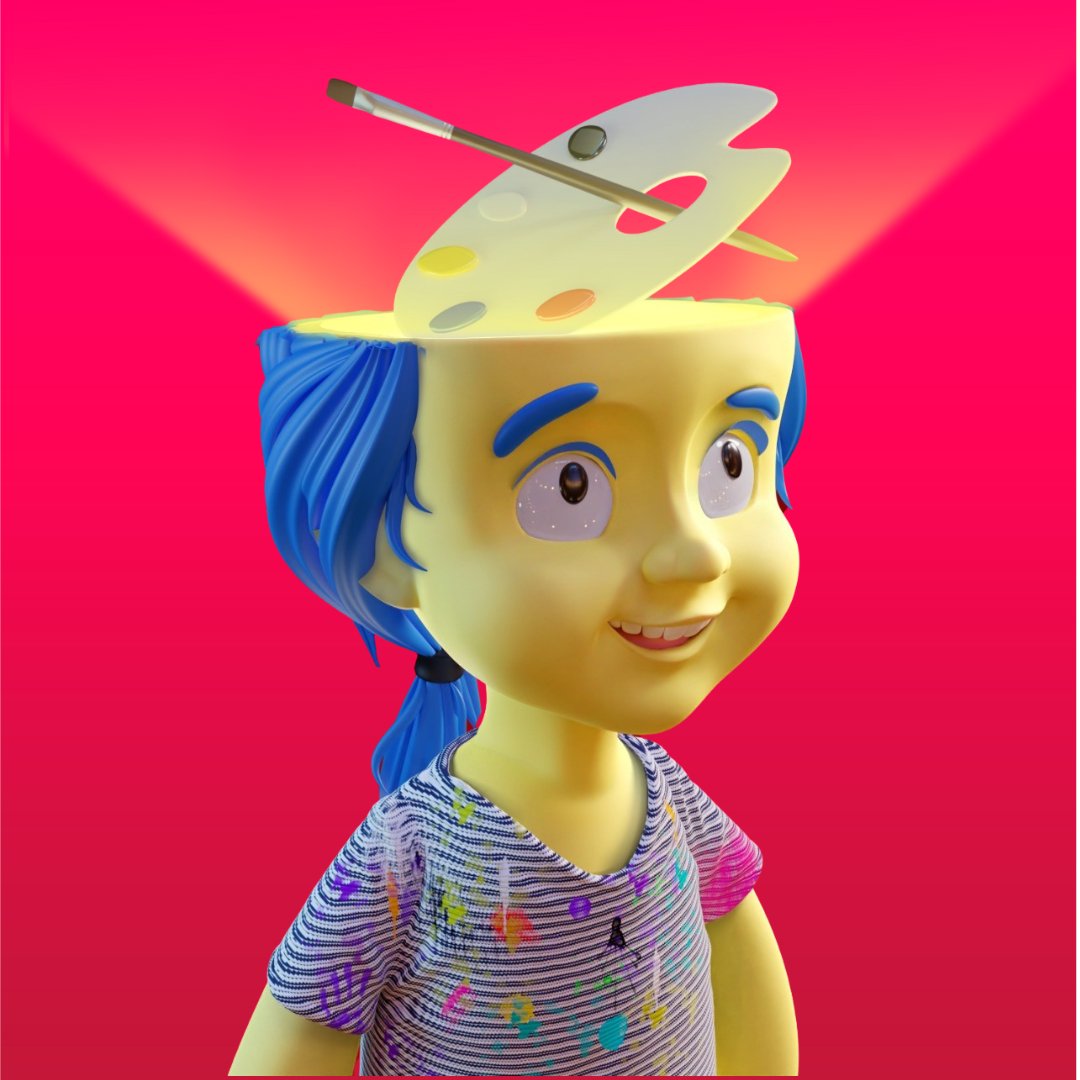 Today is Tuesday and that means it's time to show you a new Little Dreamer. This week's #SneakPeekTuesday is dedicated to this little one who wishes to become an artist. 

#NFT #NFTart #NFTCommunity #NFTDrop #LittleDreamers