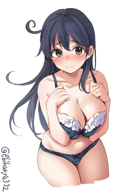 #艦これ版深夜の真剣お絵描き60分一本勝負
#艦これ版真剣お絵描き60分一本勝負_20220510
すみません 7分オーバーです 