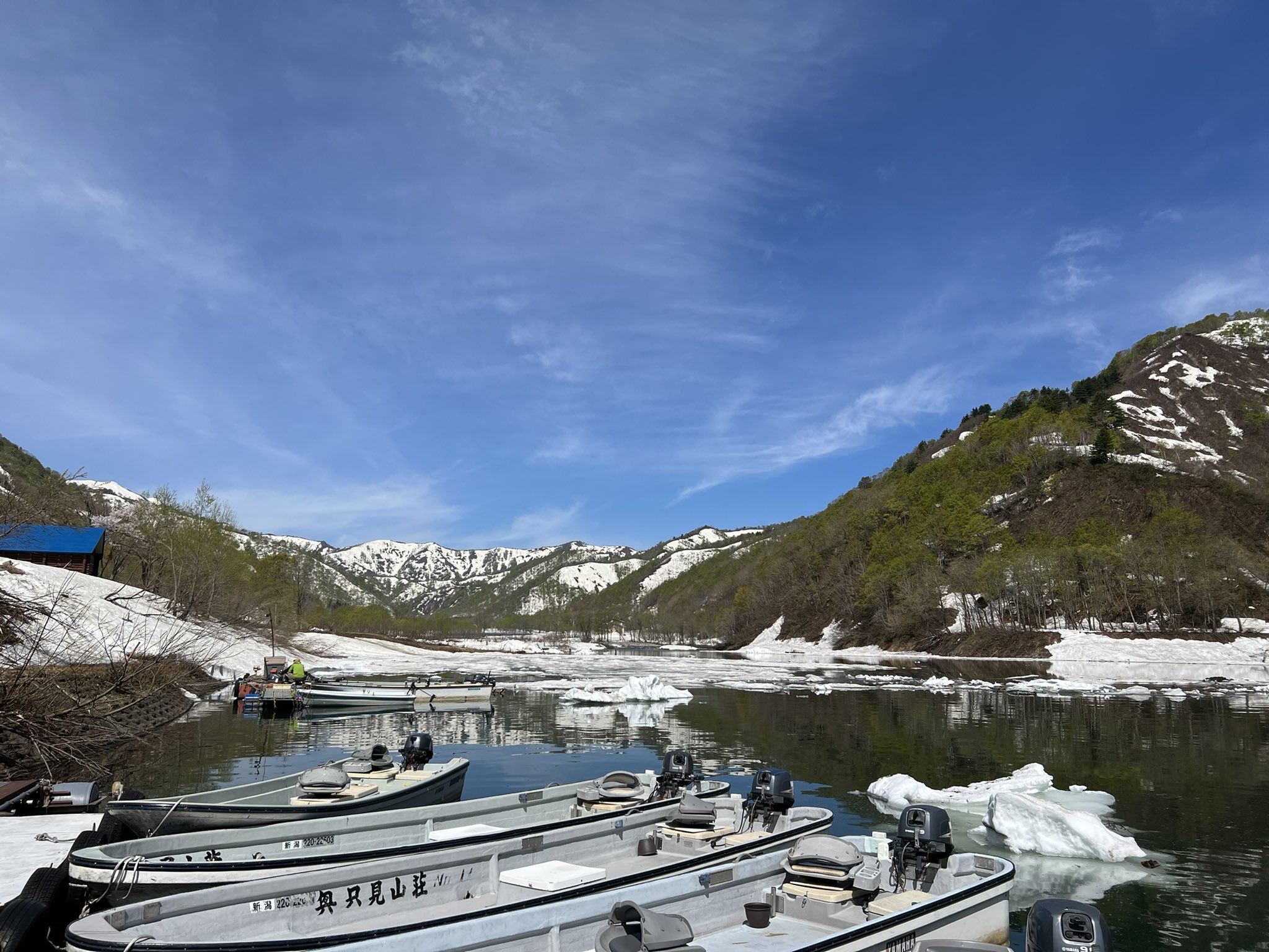 奥只見銀山湖 釣り情報 奥只見山荘 Okutadamiginzan Twitter