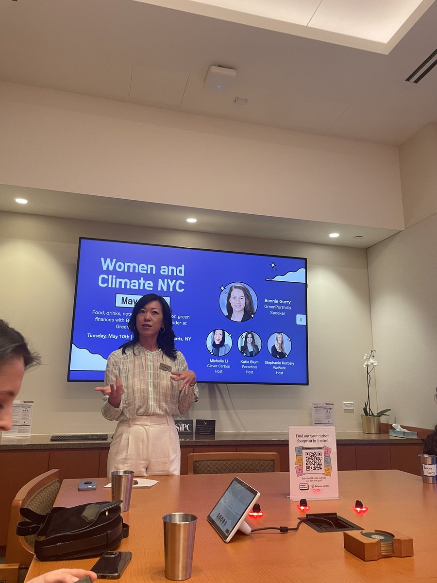_itsanhonour's tweet photo. How often do you see a board room this big - filled with only women!! 
👸🏼🌎💪🏻

Another fantastic Women and Climate event hosted by @clevermimili @clever_carbon @firstrepublic #womeninclimate #climateTech #womenintech #NYC https://t.co/DnGRxouCoe