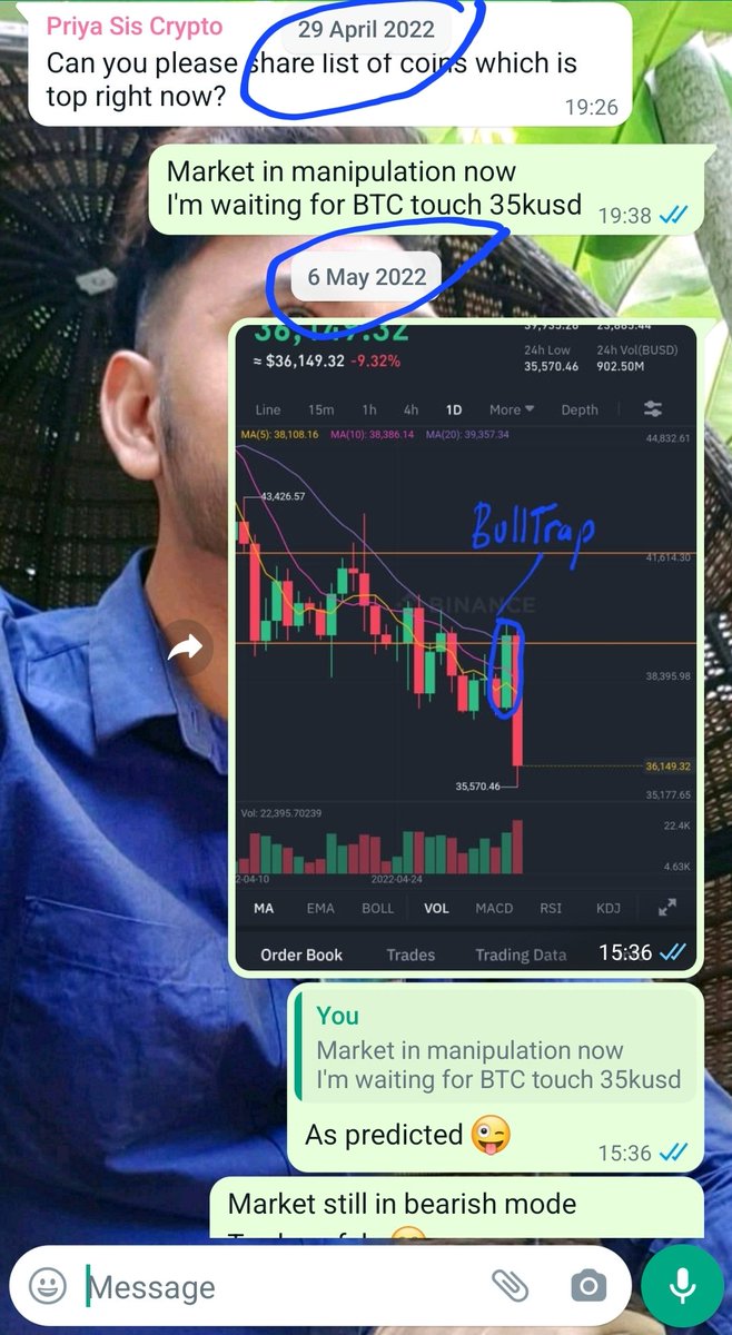 ym_naga's tweet photo. This is called bull deceiving trap. This bull trap is trying to bullshit many traders out there but I'm living together with BTCUSD. 'You can't fuck with me simply"

#btc#trading#crypto#power https://t.co/6YK0pyNyp4