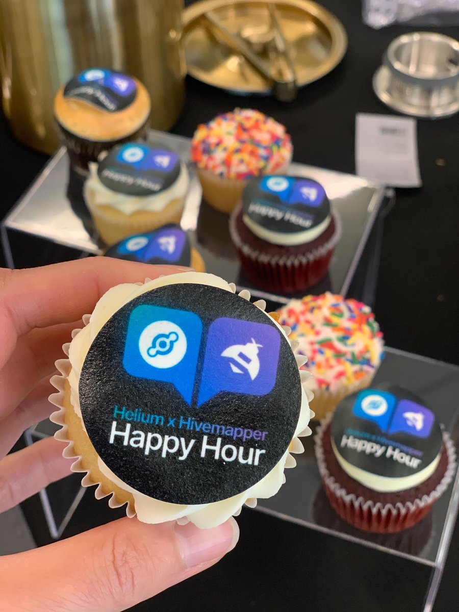 Hivemapper's tweet photo. "...but what do decentralized + democratized systems taste like?" 

You may just find the answer at tonights @helium x @Hivemapper happy hour. https://t.co/ia1nnRcLXy