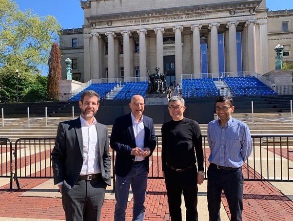gesner_oliveira's tweet photo. ✅ Hoje visitamos a Universidade de Columbia. Agradecemos ao Professor Thomas Trebat (@TTrebat) - Diretor do Centro Global da Universidade de Columbia no Rio de Janeiro, o acesso a vários professores e pesquisadores com pesquisas relevantes para a economia e o meio ambiente. https://t.co/w68xeDumpo