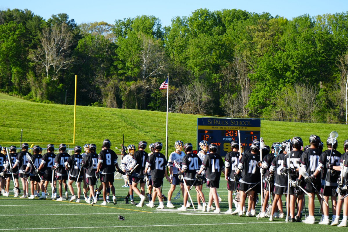 BoysLatinSchool's tweet photo. Shout out to varsity lax for defeating St. Paul's today 13-12 in OT!  Now it's time to defeat St. Paul's off the field in the Laker-Crusader Giving Challenge. Don't delay, make your gift before midnight tonight! https://t.co/cFopcMnPqt  #BL #YeahLake #EQV https://t.co/7XDIQBN6JW