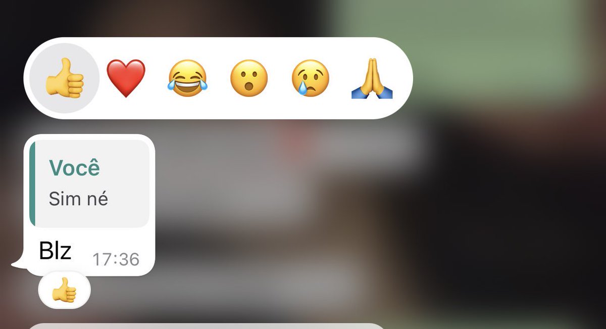 toupassada__'s tweet photo. Se eu não respondia WhatsApp antes, agora que tem essas reações me esqueçam KKKKKKK https://t.co/0q5N25jrf1
