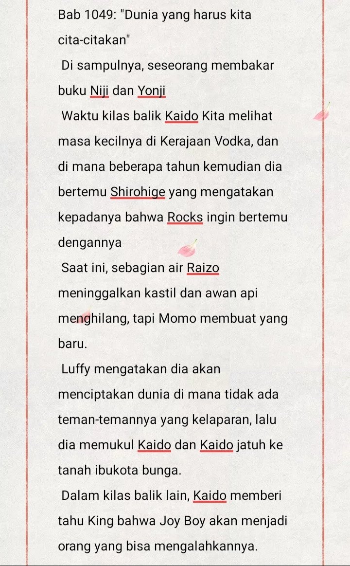 Indyyv21's tweet image. #ONEPIECE1049
#luffy
#kaido
"akhirnya"