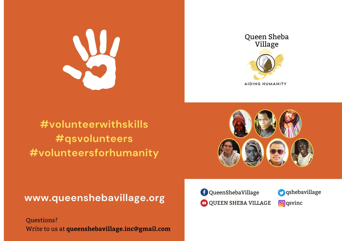 qshebavillage's tweet photo. Why should people volunteer universally for nonprofits in the first place? On the nonprofit side, volunteers help in big ways by reducing operational costs and improving the service deliverables. #givingway #taprootplus https://t.co/J3O1BQYqD4