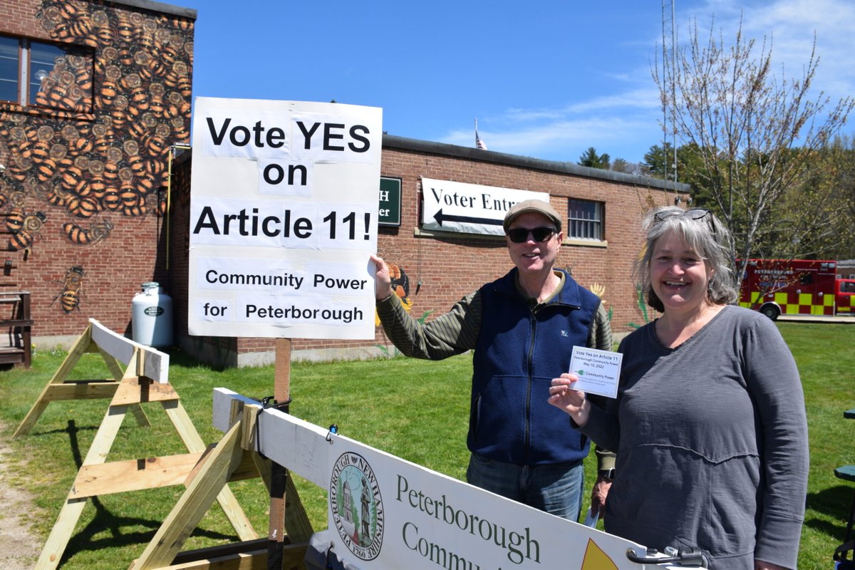 Voters said yes to all warrant articles on the Peterborough May Town Meeting ballot Tuesday. #PeterboroughNH #PeterboroughTownMeeting2022 #TownMeeting PeterboroughNH

monadnockbeat.com/articles/peter…