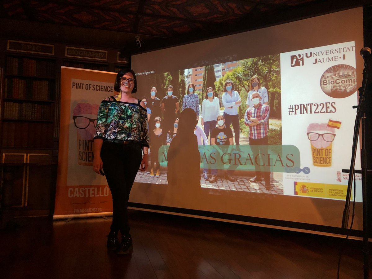 silderob's tweet photo. HOY EN #PINT22CAS 
Natalia Serrano: Un fármaco para dominarlos a todos
@nattmontada  química Universidad de Zaragoza y Doctora en
Química Teórica y Modelización Computacional en la Universidad Jaume I. Estudió inhibidores para el Proteasoma 20S. https://t.co/SPIR0Qi7fr