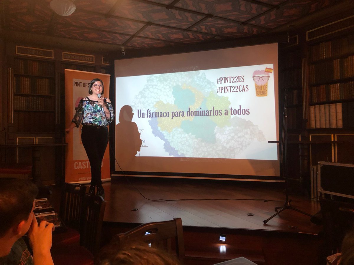 silderob's tweet photo. HOY EN #PINT22CAS 
Natalia Serrano: Un fármaco para dominarlos a todos
@nattmontada  química Universidad de Zaragoza y Doctora en
Química Teórica y Modelización Computacional en la Universidad Jaume I. Estudió inhibidores para el Proteasoma 20S. https://t.co/SPIR0Qi7fr