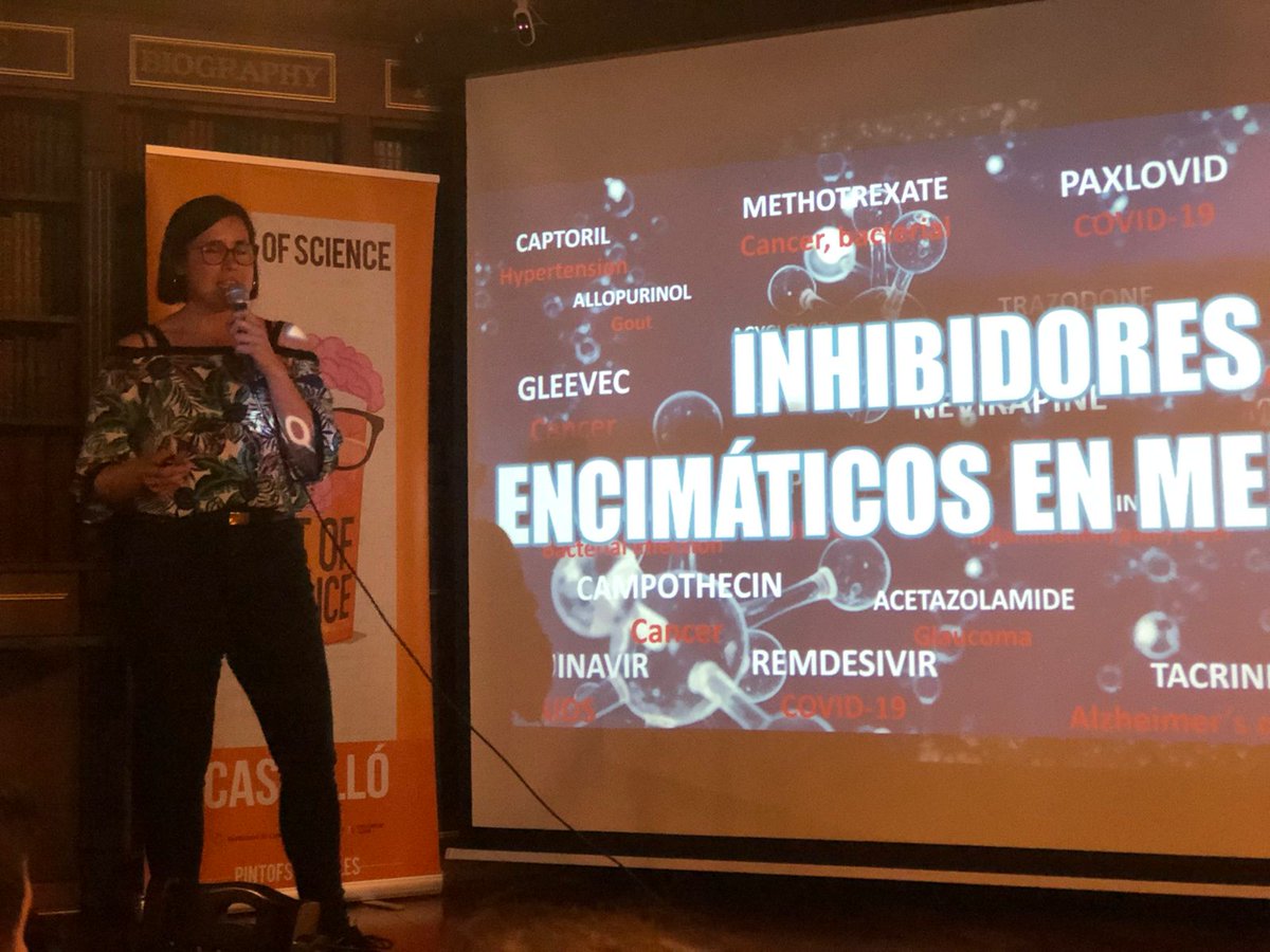 silderob's tweet photo. HOY EN #PINT22CAS 
Natalia Serrano: Un fármaco para dominarlos a todos
@nattmontada  química Universidad de Zaragoza y Doctora en
Química Teórica y Modelización Computacional en la Universidad Jaume I. Estudió inhibidores para el Proteasoma 20S. https://t.co/SPIR0Qi7fr