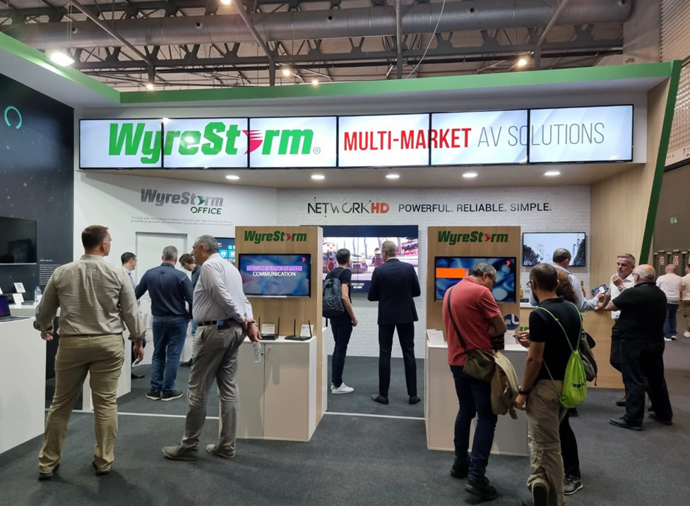 Wyrestorm's tweet photo. What an incredible first day at @ISE_Show! We are looking forward to seeing you tomorrow! Pass by WyreStorm's booth #3J700, say Hi ππ» and drop your business card to win our exciting raffle!
#ISE20222 #Wyrestorm #innovation #technology #AVtweeps https://t.co/9AzUJmpTU0