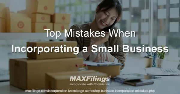 MaxFilings's tweet photo. Learn about the most common mistakes business owners make when incorporating a #smallbusiness. https://t.co/7DyIcN5t1Y https://t.co/6szE0GNqNc