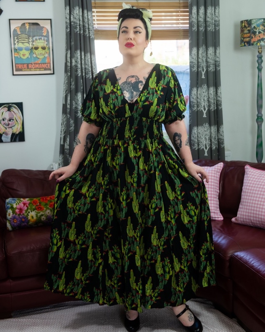 CollectifLondon's tweet photo. Working to help stamp out bullying in style, model &amp; founder @madame_von_shamrock is absolutely rocking all of these looks, but we need your help! Tell us which is your favourite in the comments below #oootd #collectifclothing https://t.co/7esvflTKHQ