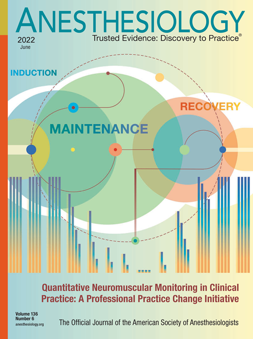 Anesthesiology Journals tweet media