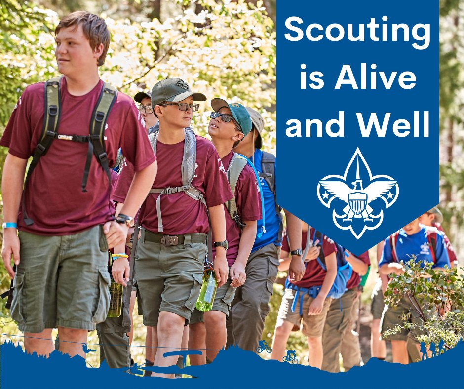 BSALHC527's tweet photo. Now more than ever, our world needs Scouting. We need to be trustworthy, loyal, helpful, friendly, courteous, kind, obedient, cheerful, thrifty, brave, clean, and reverent. Click the link to show your support for Scouting. 

https://t.co/epdHEzcVdY https://t.co/oDP5mdsB9u