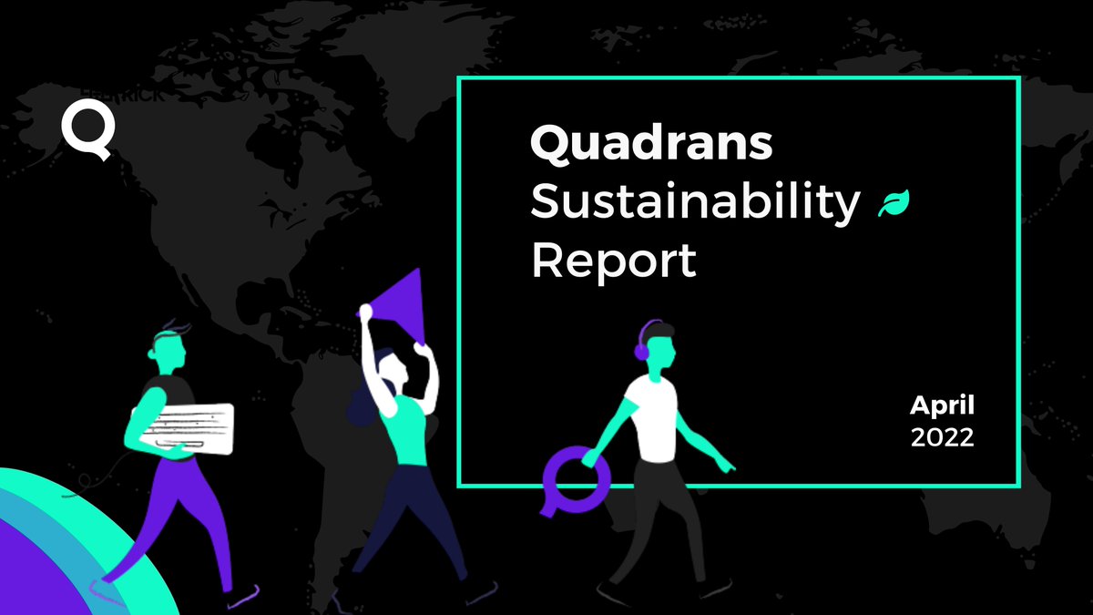 quadrans's tweet photo. #Quadrans has also been chosen for its ability to achieve the #sustainability goals the #TRICKProject has set out. The first Quadrans Blockchain Sustainability Report is now online.
🚀Read the full article here: https://t.co/tSvW1O567q https://t.co/Gijva5kYb6