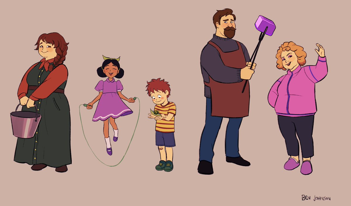 「some townspeople #StardewValley 」|Bev Johnson 🌸のイラスト