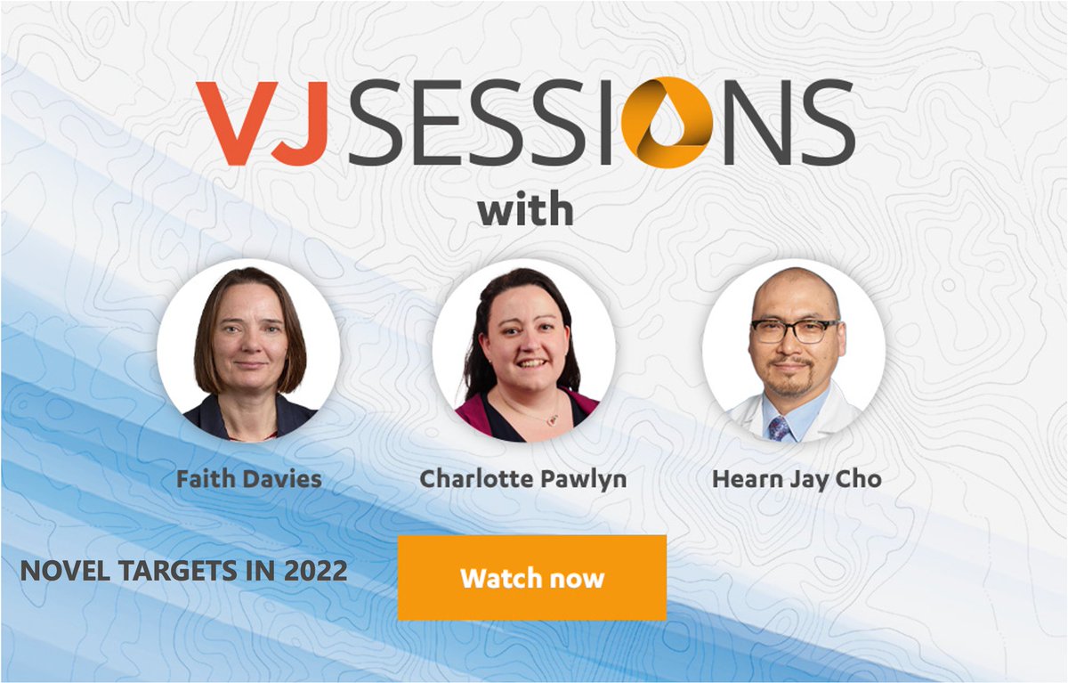 VJHemOnc's tweet photo. #VJSessions | Want to hear more about novel targets in myeloma? Join @FaithEDavies1, @HJChoMDPhD1 &amp; @_DrCP as they discuss IMiD resistance, novel treatments for amyloidosis, and more.

👉https://t.co/M9dFEWkyEk👈

#MMsm #HemOnc #Myeloma #ImmunoOnc #Myeloma22 https://t.co/0EG1rxdckX