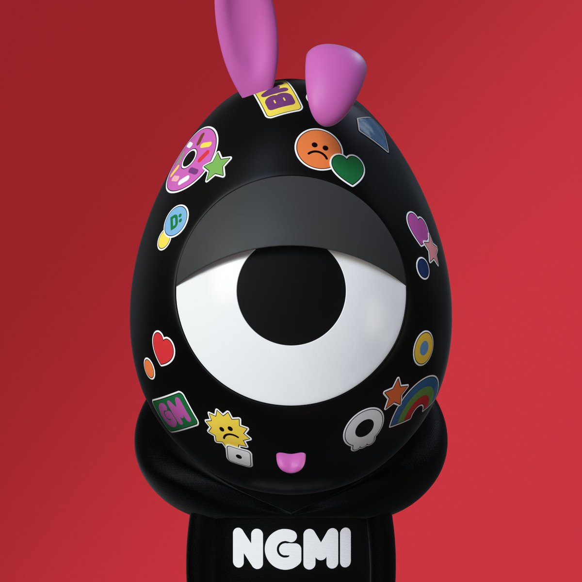 DourDarcelsNFT's tweet image. DD fact: There are 5 hoodie traits in the collection - NGMI being the 2nd most rare. Who else has a hoodie? 🙋 (#6485 owned by @JeffBullzos 👇)