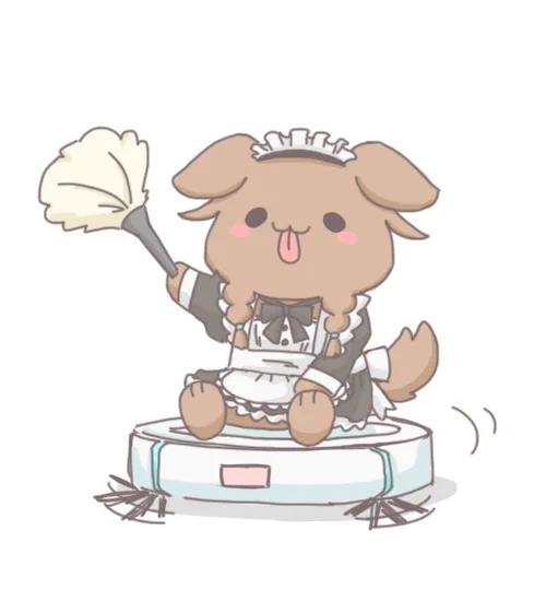 🧹🐶
#できたてころね 
