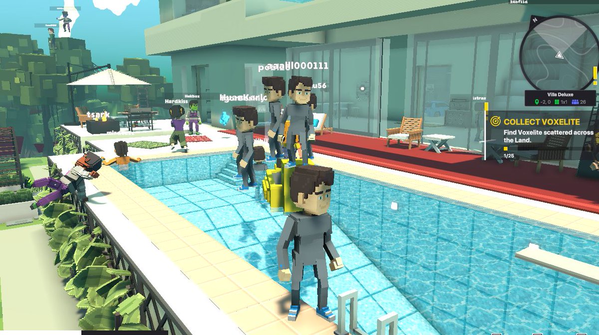 soloxx16's tweet photo. @TheSandboxGame party pool https://t.co/O4pV2mvs0n