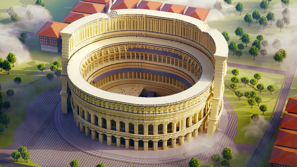 Roman Colosseum Minecraft