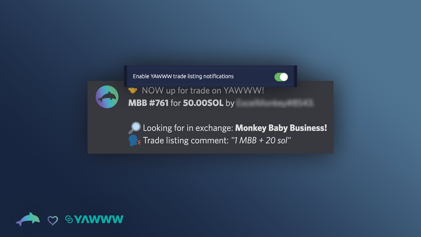 Project Dolphin on Twitter "3/ You can also get listing updates for a complete collection