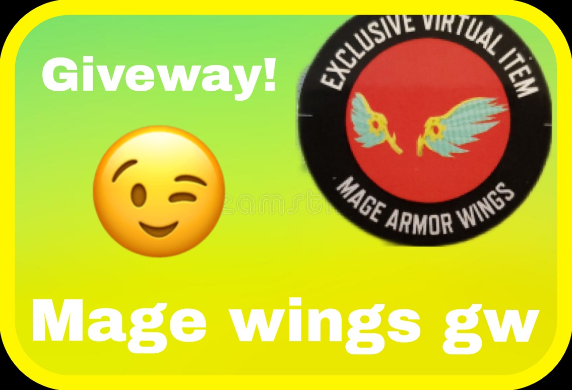 Thiagorodriguea's tweet image. Mage Armor wings gw 🙃

Rules :

Follow me &amp;amp; @adopt_amanda  

Like + retweet + tag 2 friend , Comment done  and subscribe on my channel 

youtube.com/channel/UCQuEt…

Extras 
Retweet with tags 
#giveway #toycode #Roblox #youtubechannel  #smiles
#Twitter
Ends on Friday afternoon 🙃✌️