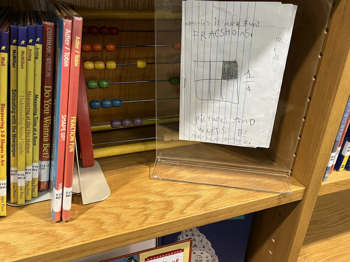 This student created book about fractions is 🍎👍🎉<a href="/YMES2ndGrade/">YMES 2nd Grade</a>