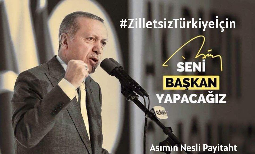 #ZilletsizTürkiyeİçin
Oyum dünya lideri Recep Tayyip Erdoğan'a