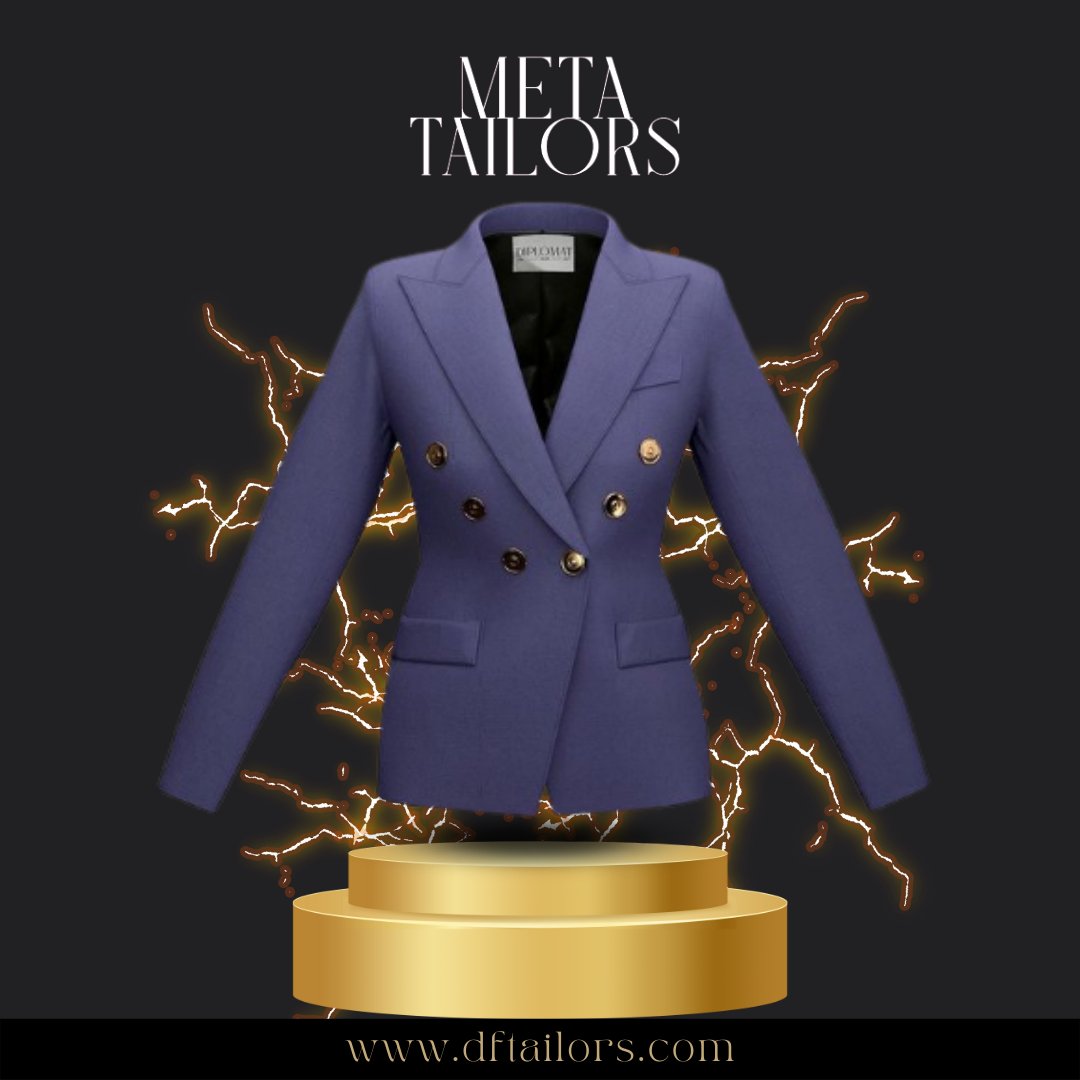 MetaTailors_NFT's tweet photo. And how would the charm and essentiality of the dazzling gold shine unfold if blue were not the element?✨
Make the Double Breasted Blazer yours!💫
#nfts #nft #nftwear #nftart #nftcommunity #nftlearningplatform #nftlaunch #nftcollectors #nftdrop #nftcollectibles https://t.co/IlCGnGEtKk