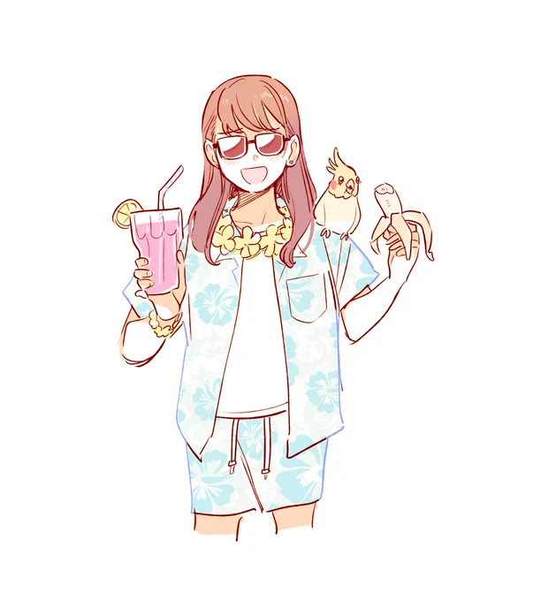 ちなみに
ハワイアンシャツ姿も見たいです…🏝️ 