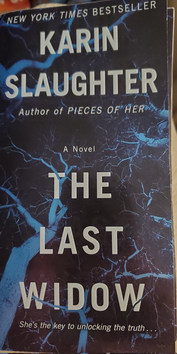 TheWuWu's tweet photo. I loved #Blindsighted by @SlaughterKarin so gonna dive into #TheLastWidow https://t.co/jjXwQx1UKe