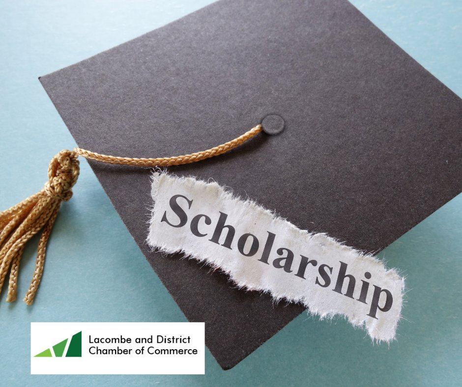 We're happy to announce that we are now accepting applications for the Lacombe and District Chamber Scholarship Fund. To apply you must email jeff@lacombechamber.ca and you will be sent a link to the form.