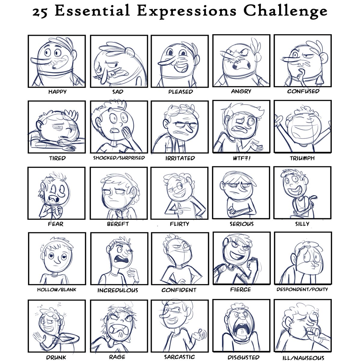 Derbloggy's tweet photo. Saw this and thought it would be fun!
#animator #Faces #cartoon #Expression #drawing #doodles #cartoonist #funny #howyoufeeling #emotions #ArtistonTwitter https://t.co/z3vteSBTAi