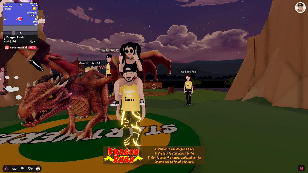 lets start the game in <a href="/web3ffiliates/">web3ffiliates.com</a> we have fun and learn to earn. #Decentraland #NFT