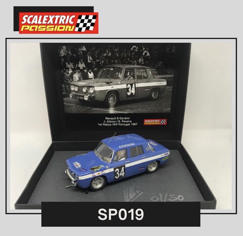 ScalextricP's tweet photo. ➡️Referencia SP019, integrada por un Renault8 Gordini pilotado por JAlbino / SPereira, que acabaron en primera posicion en el RallyeTAP Portugal del año 1967

#renault #renault5 #renaultgordini #gordini #rallyeportugal  #scx #scalextric #scalextricpassion  #scalextrics https://t.co/XNfUCPQrWI