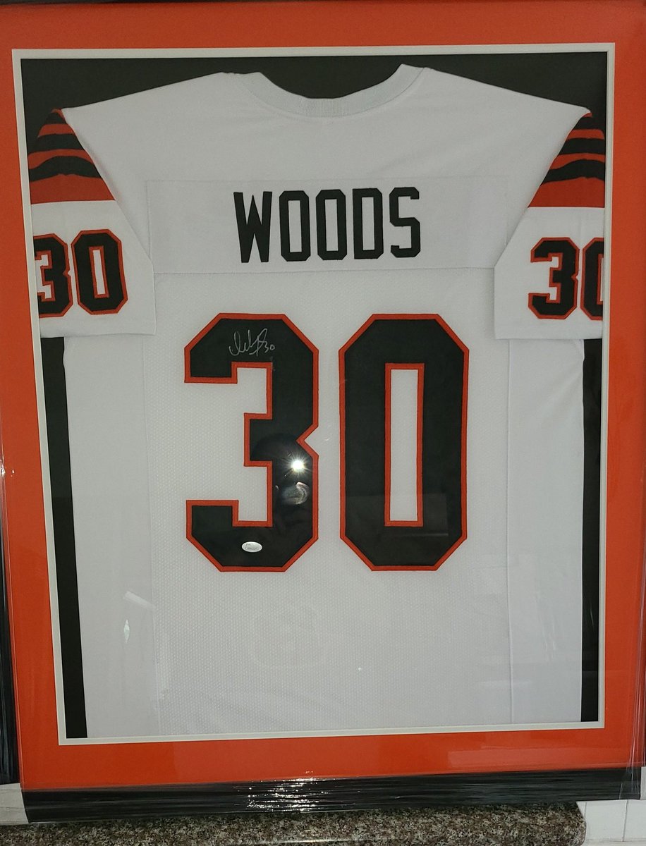 The latest addition to my @Bengals man cave the reason I became a fan!! @THE_Ickster #WhoDey