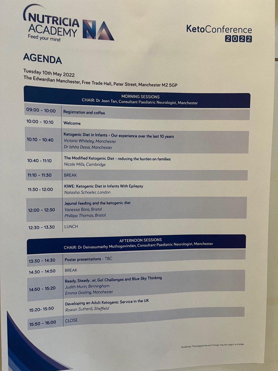 ais_ogrady's tweet photo. Extremely proud of our @cuh_hscp Dietitians @DietitianGen and Shirley presenting a case today at #KetoConference combining expertise to improve a patient’s outcomes! 👏👏👏👏👏👏 https://t.co/gllTrXHvrj